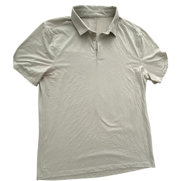 Mens Lululemon Evolution Short Sleeve Polo Sixe XL - Picture 1 of 4